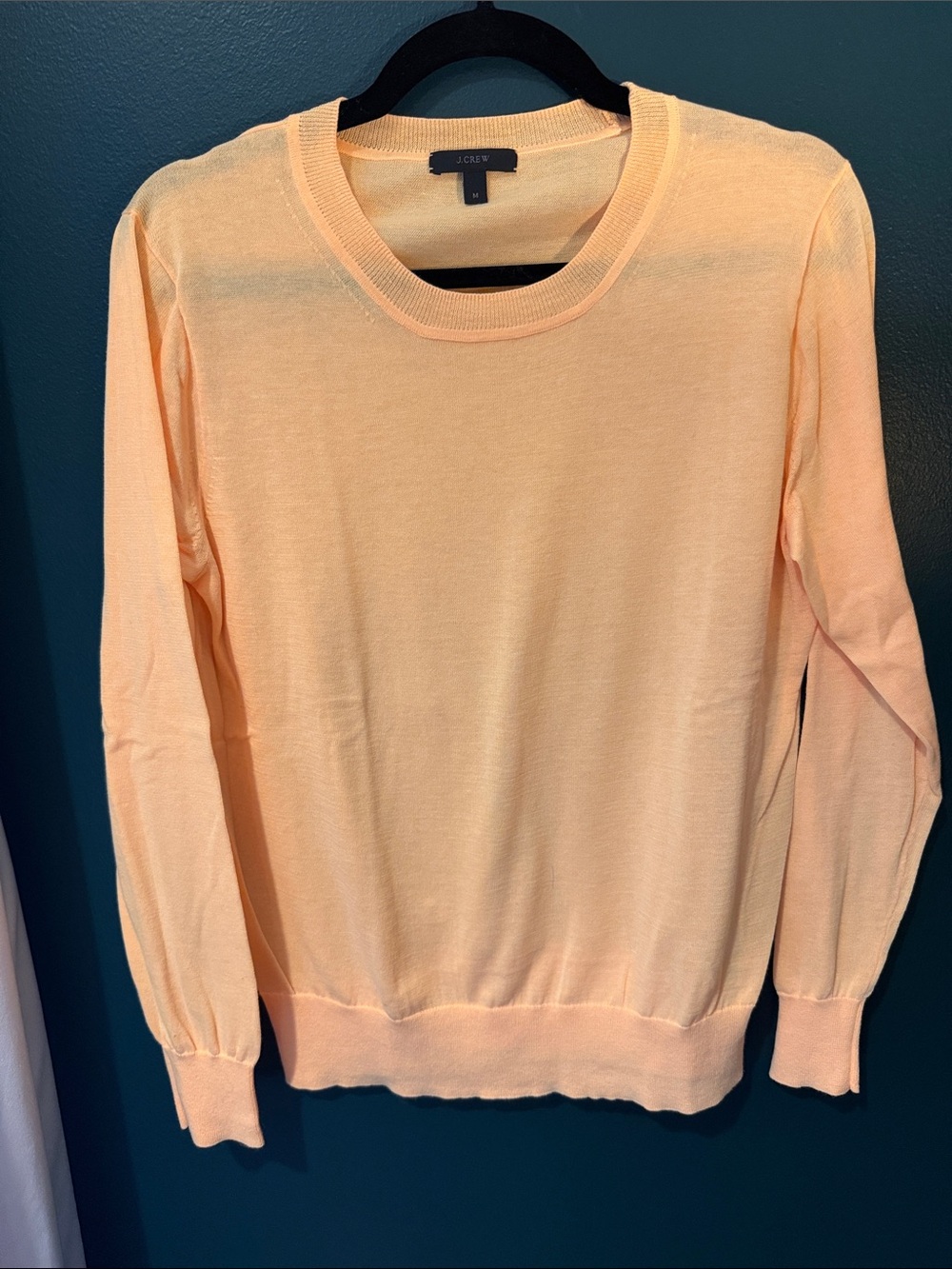 J.Crew Peach Crewneck Sweater